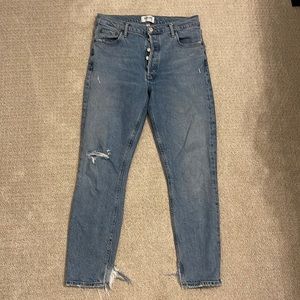 Agolde high rise slim fit jeans! Size 28